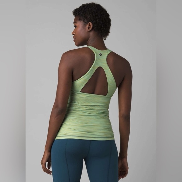 NWT PrAna Locano Bra Tank, Beach Glass, Size M - Picture 2 of 9